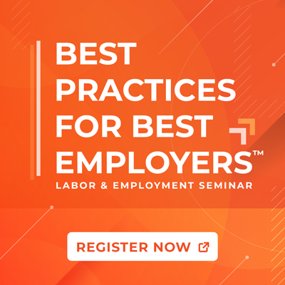 Register for Our Annual Labor & Employment Seminar